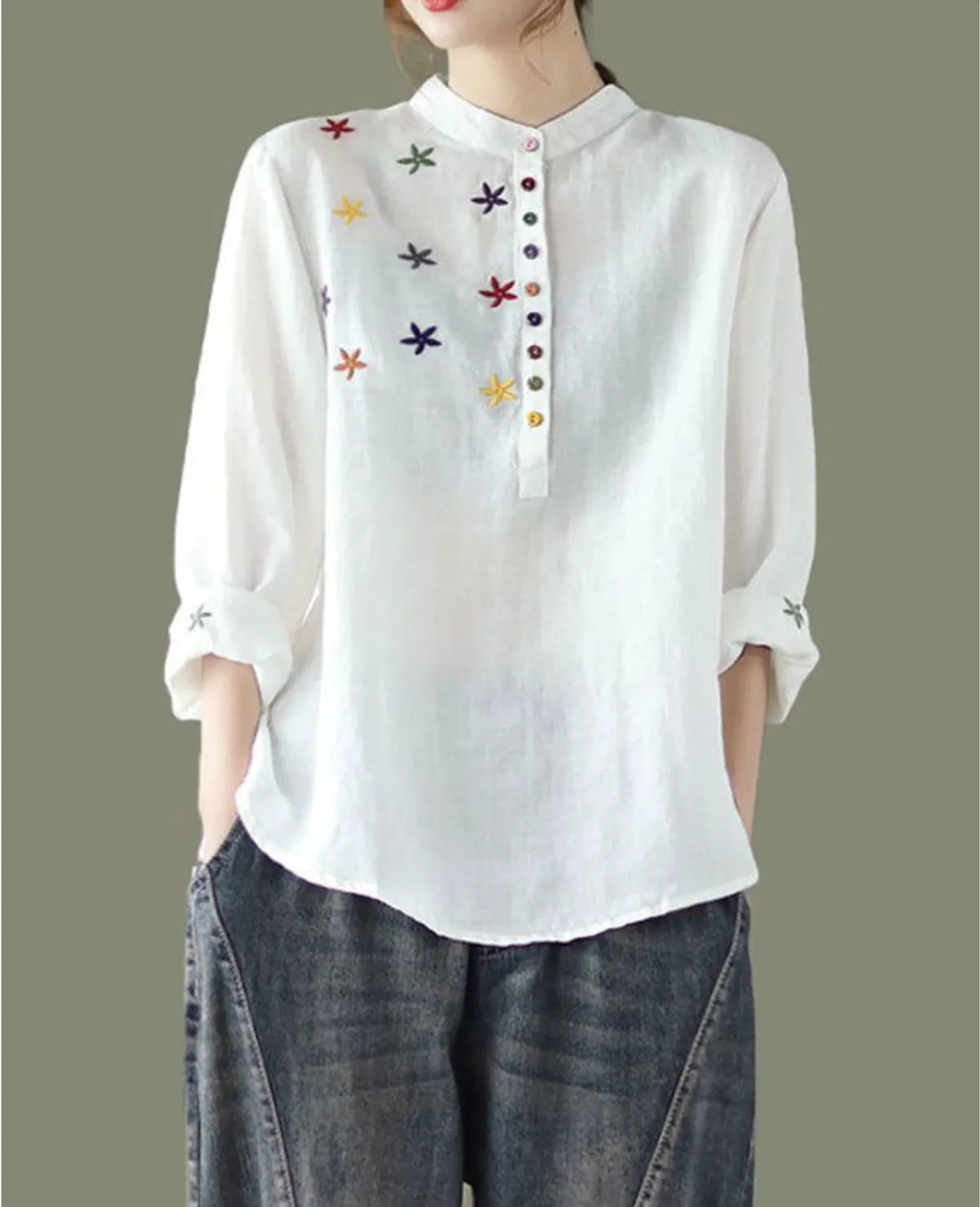 Cotton embriodery Kurta for Women