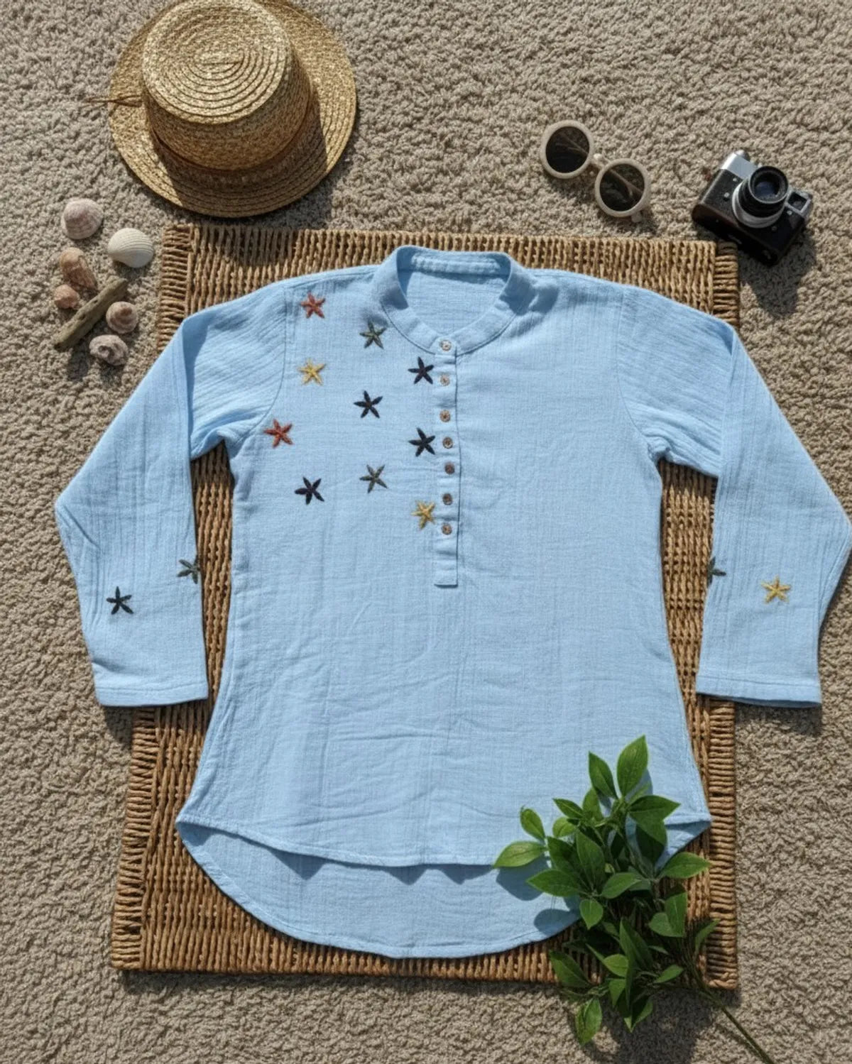 Cotton Kurta For Women Embroidered