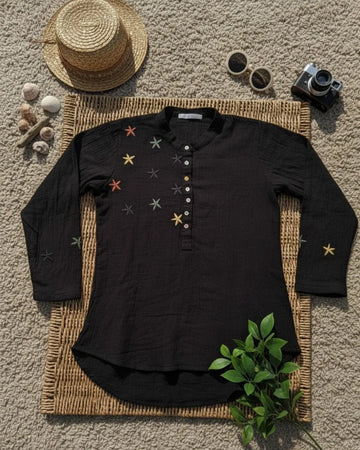 Cotton Kurta For Women Embroidered