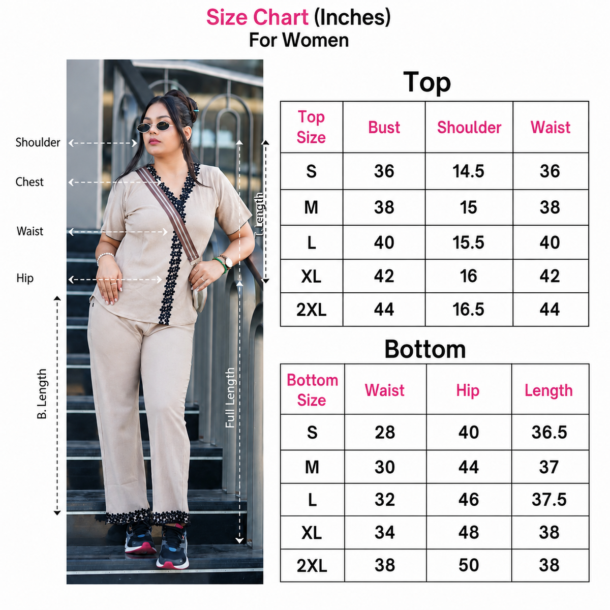 camel Co-Ord Set for Women